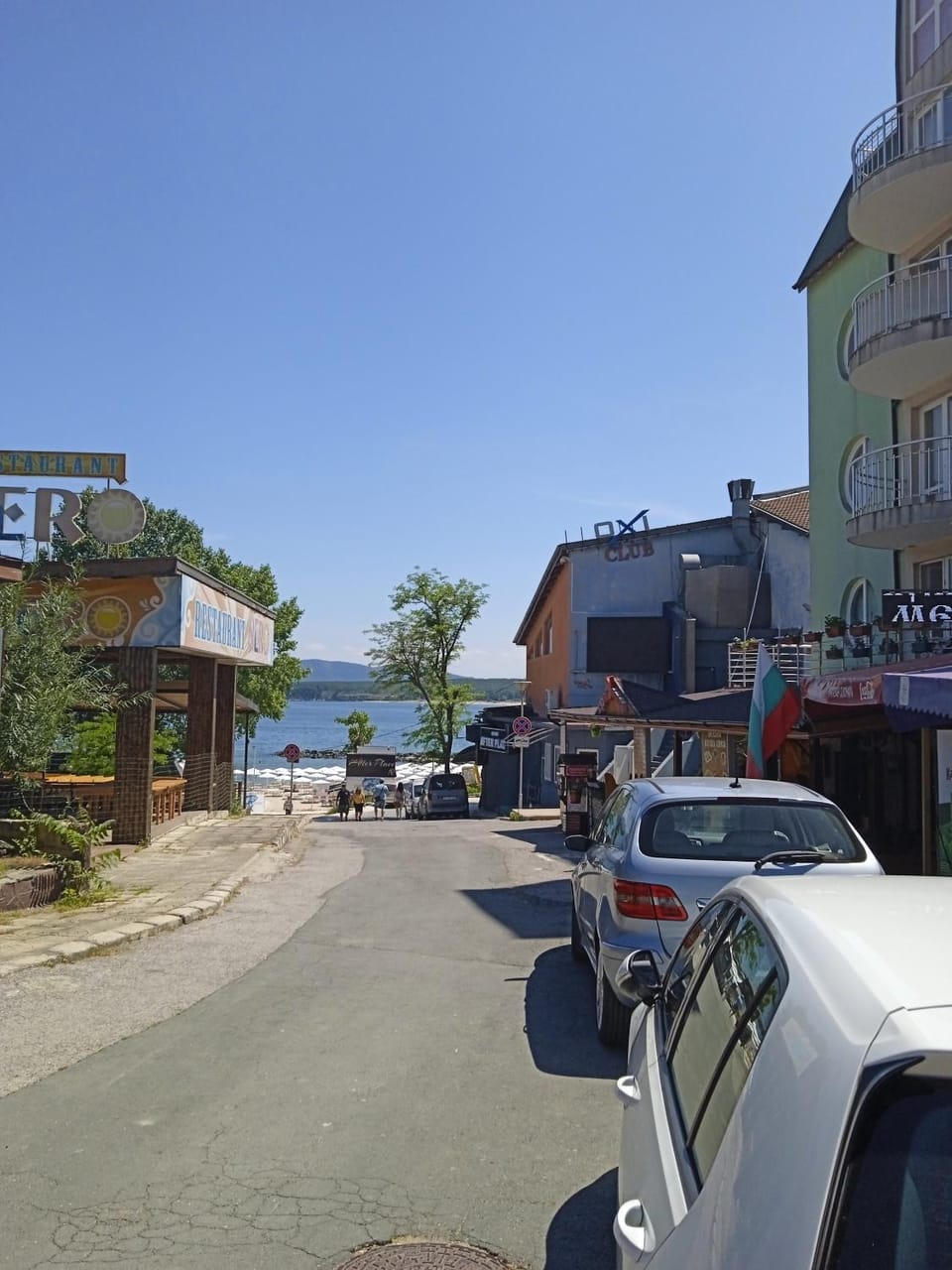 Beach, Sea view, Street view