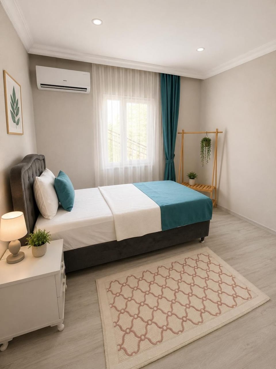 Bedroom, air conditioner