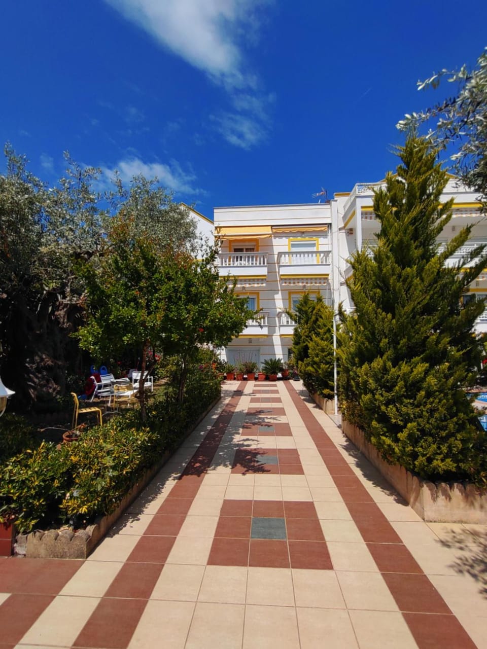 Property building, Garden, Garden view