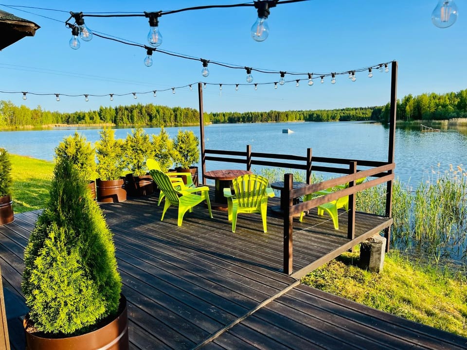 Patio, Patio, Day, Natural landscape, Balcony/Terrace, Balcony/Terrace, Garden view, Lake view