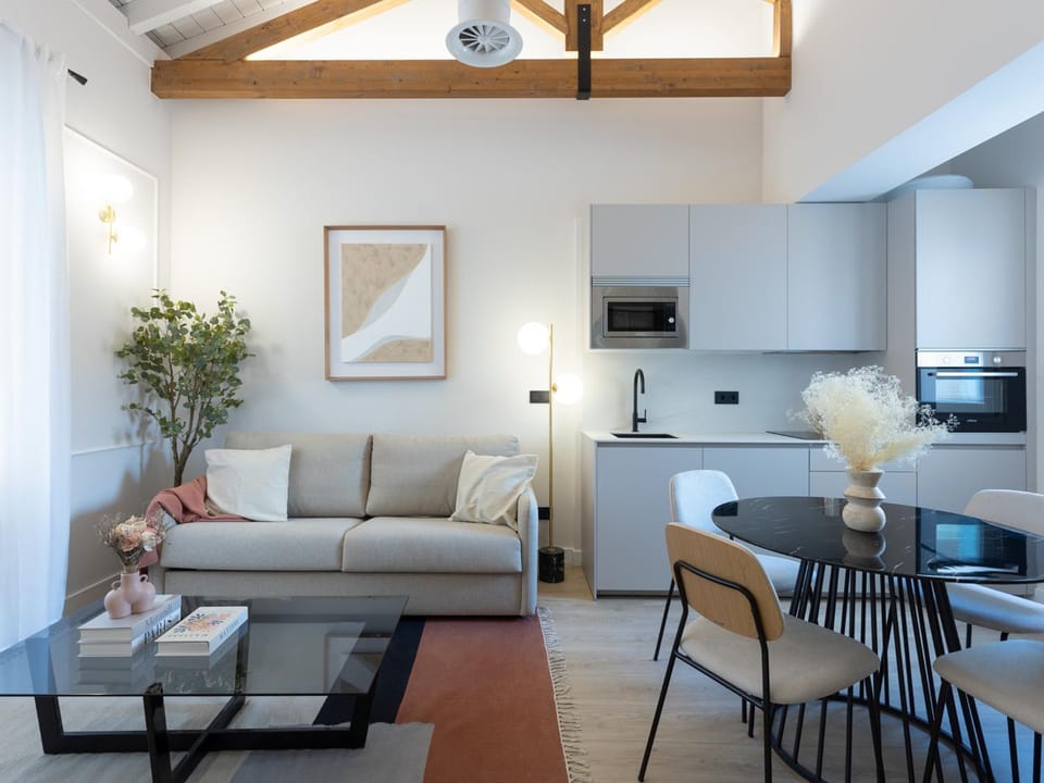 Kitchen or kitchenette, Lounge or bar, Seating area, Dining area
