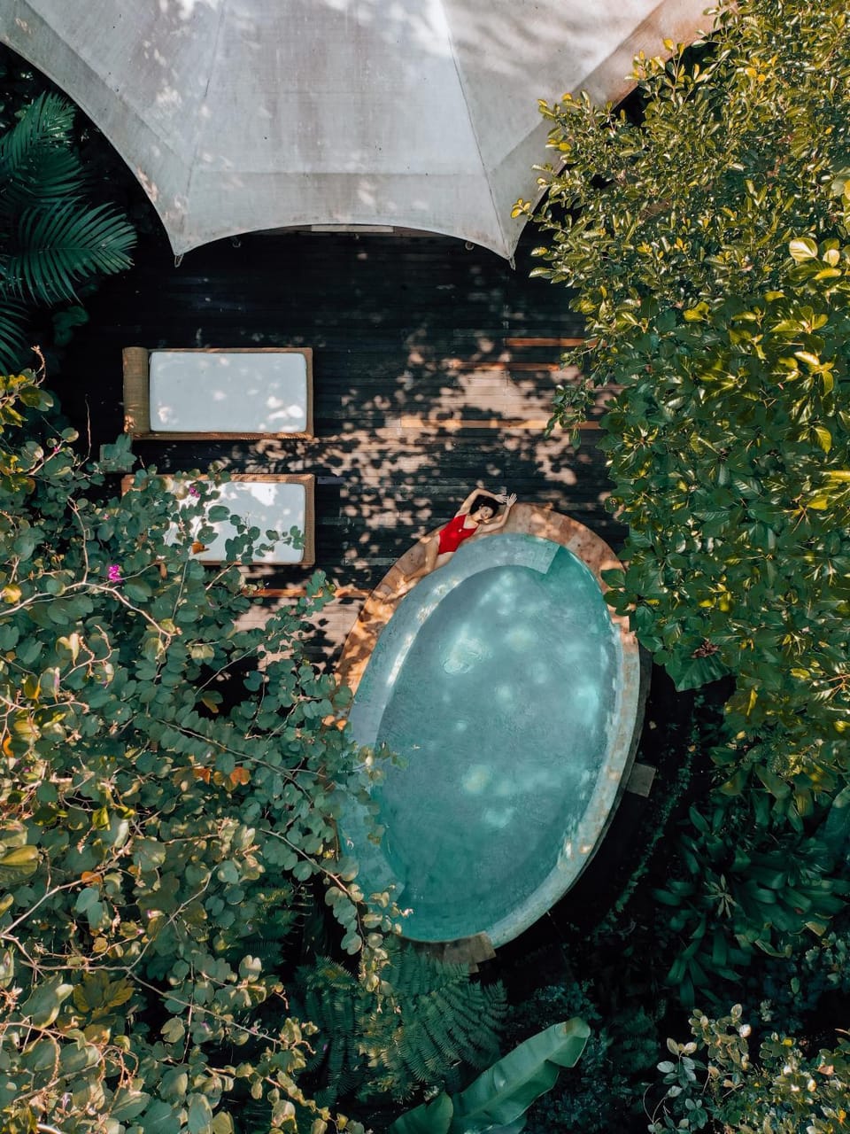 Bird's eye view, Pool view, Swimming pool