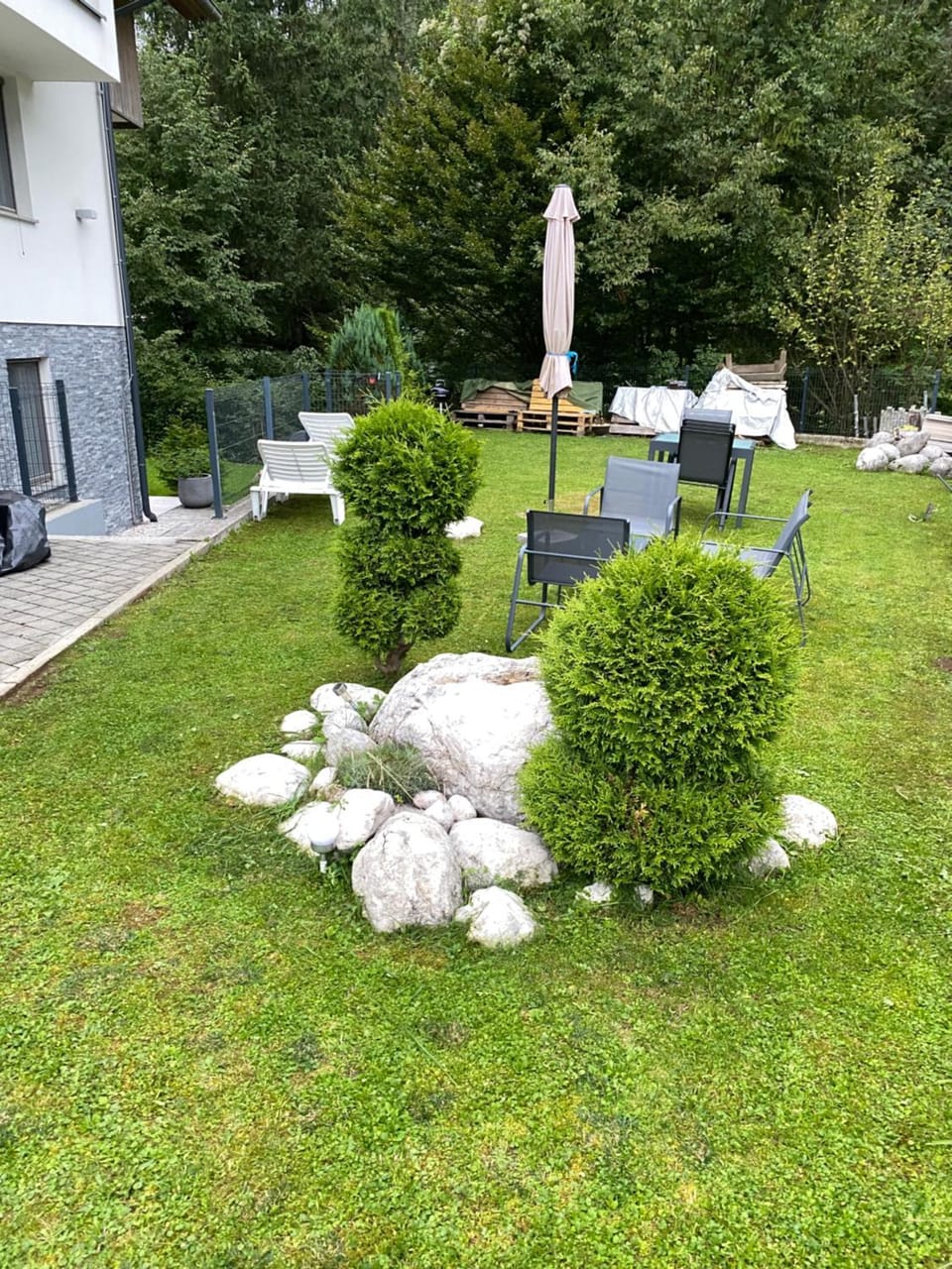 Natural landscape, Garden, Garden view