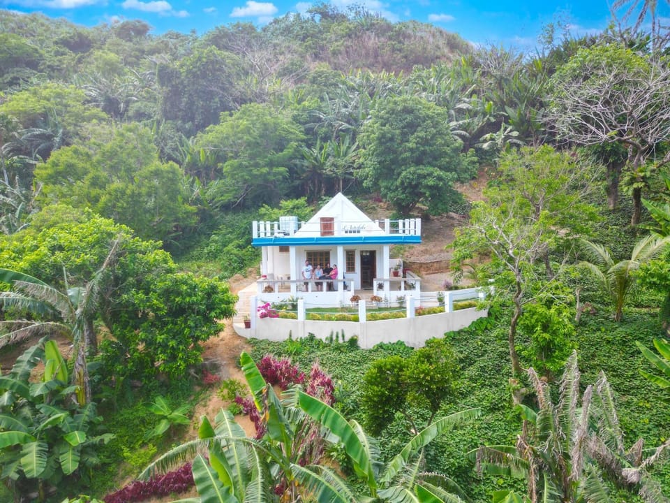 Property building, Natural landscape, Garden view, Sea view
