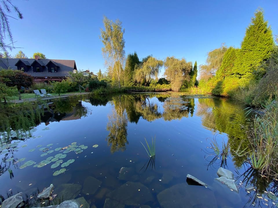 Natural landscape, Lake view