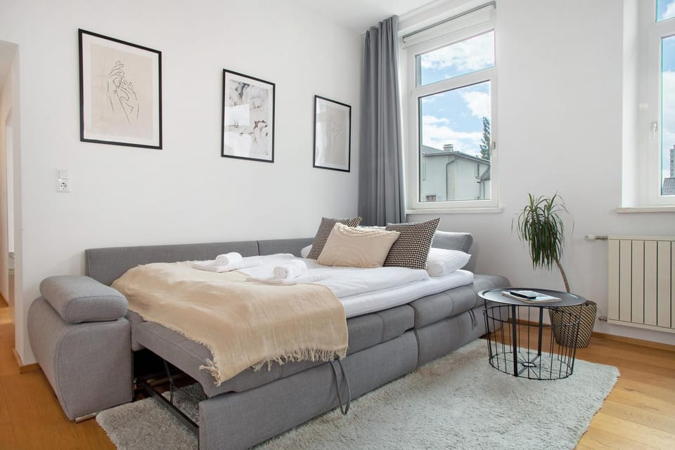 Living room, Bedroom