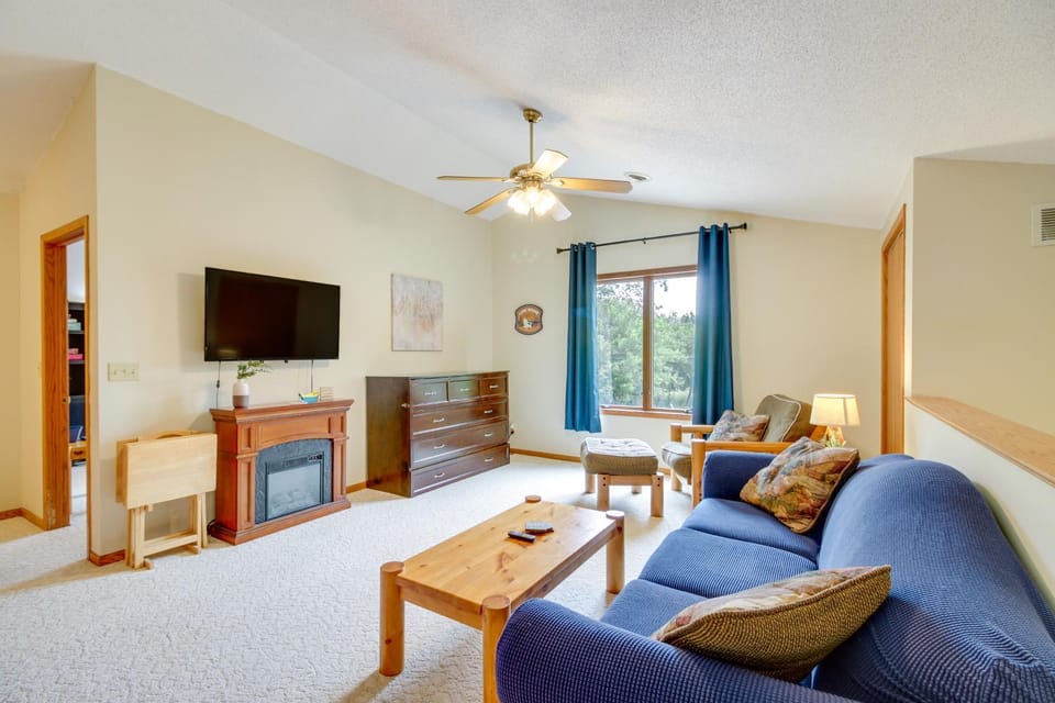 Richville Vacation Rental w/ Fire Pit: Near Trails Apartment in Minnesota