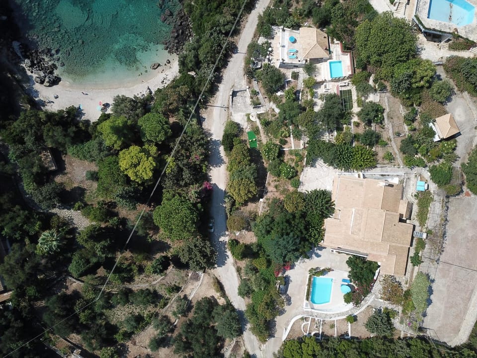 Property building, Bird's eye view, Sea view