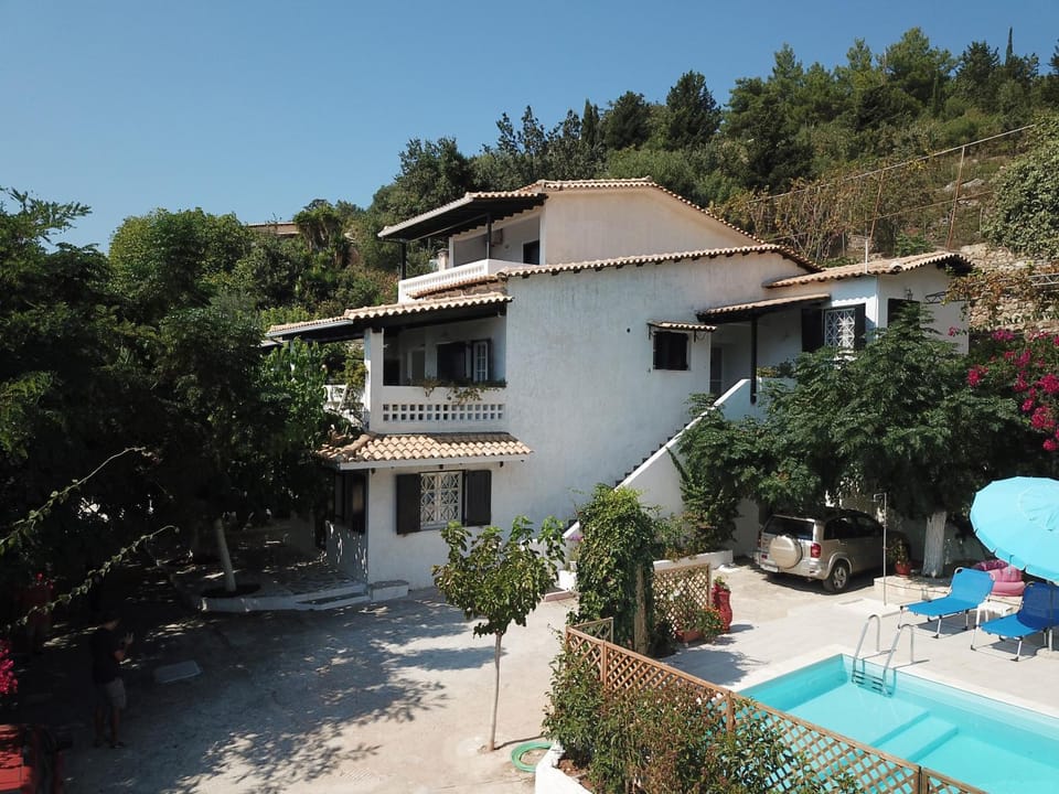 Property building, Facade/entrance, Pool view