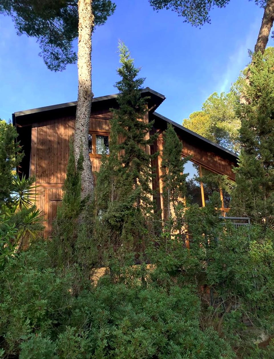 Landscape Casa de Madera House in Tarragonès