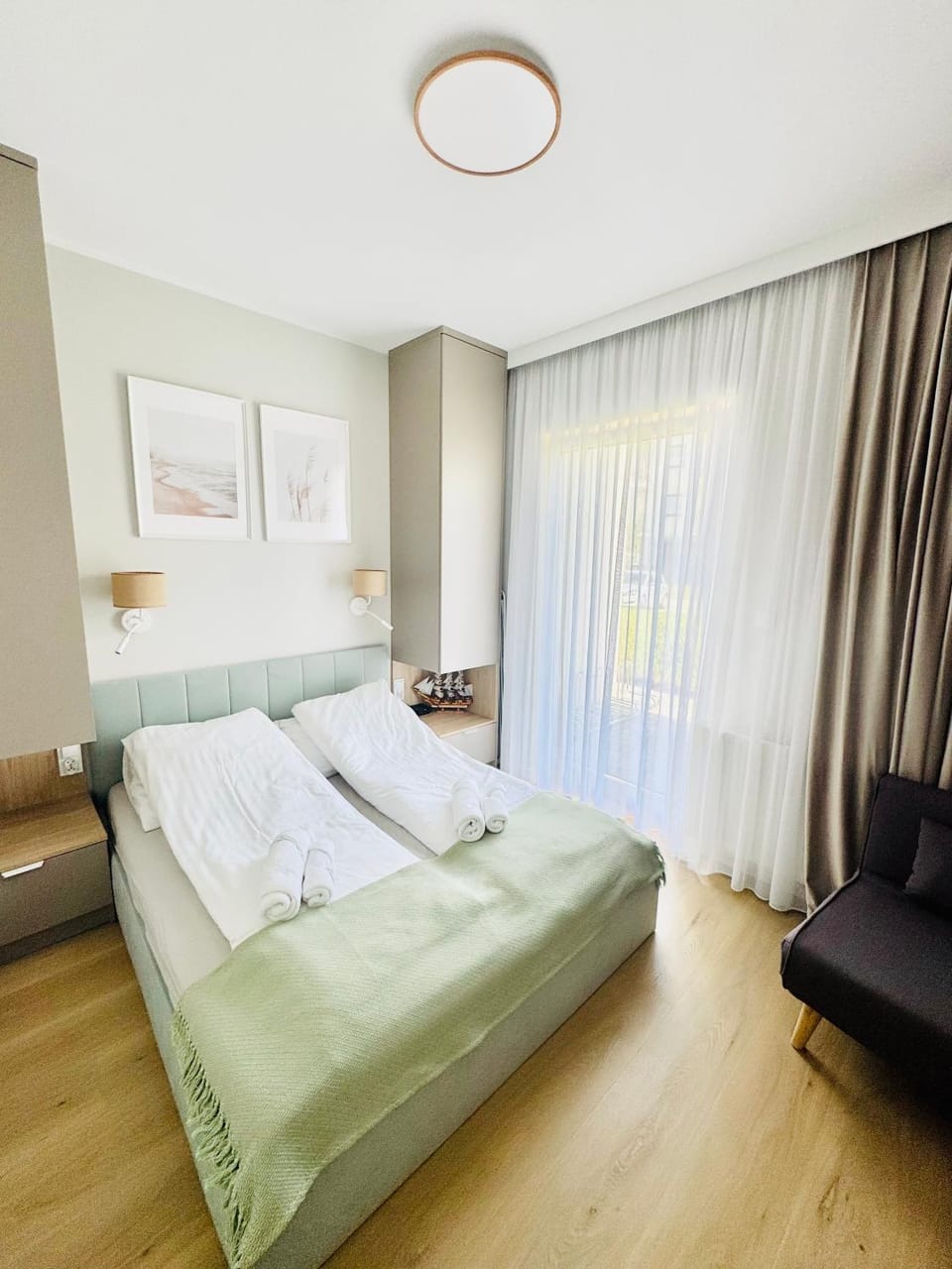 NOWY 40m2 Apartament 2 pokoje! Duży Taras ! Parking ! Stojak na rowery ! Stacja Baltic Twins Apartment in Pomeranian Voivodeship