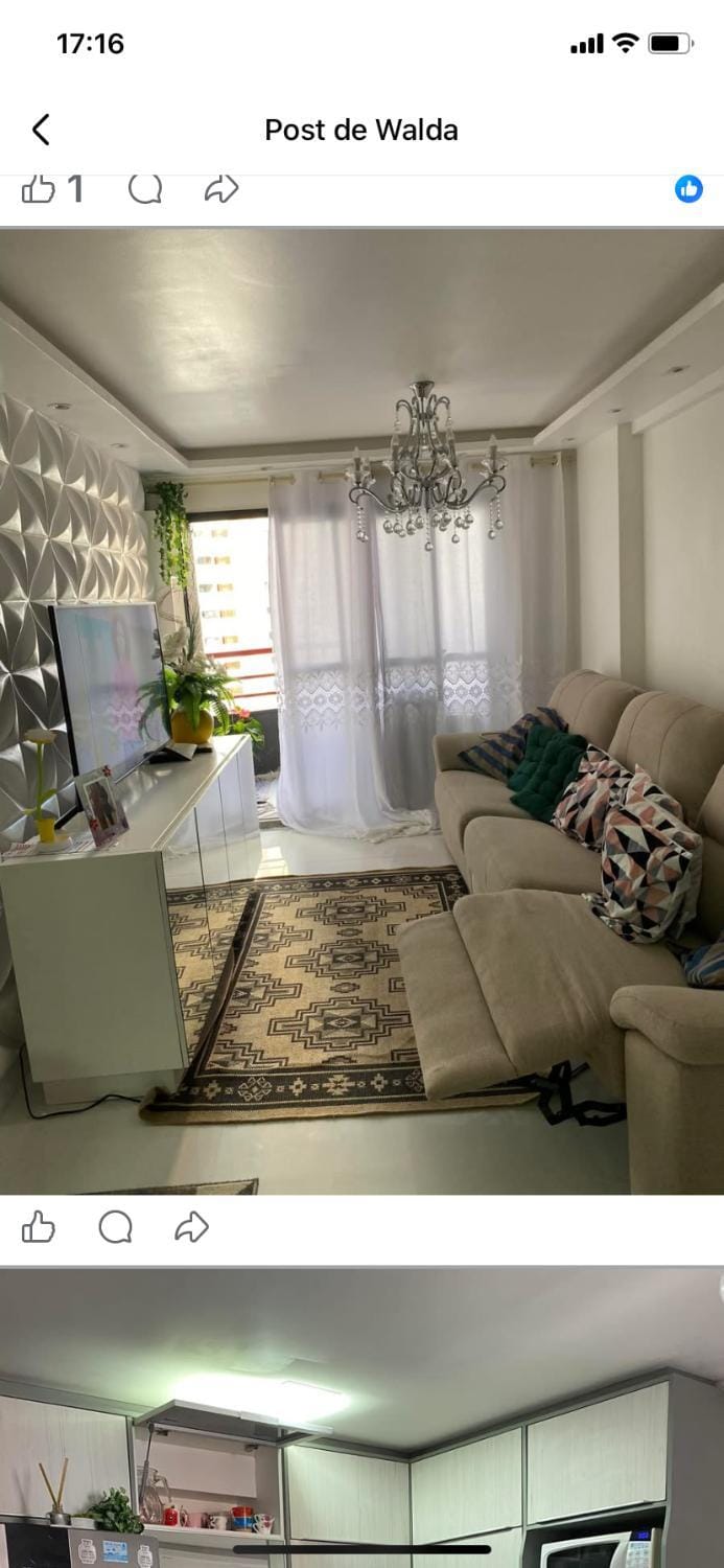 Apartamento com toda mobília nova de frente para o mar praia de iracema Apartment in Fortaleza