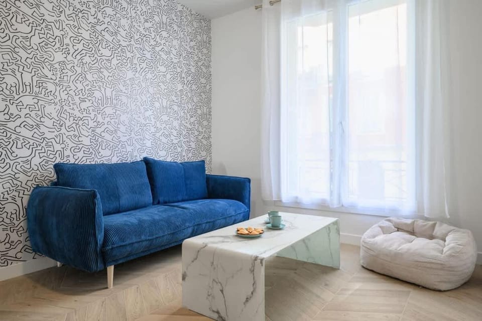 Le Walesa, magnifique 3P, spacieux et rénové, Port de Nice Apartment in Nice