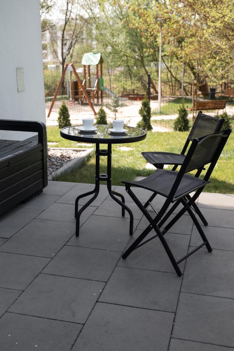 Patio, Garden, Garden view, sunbed