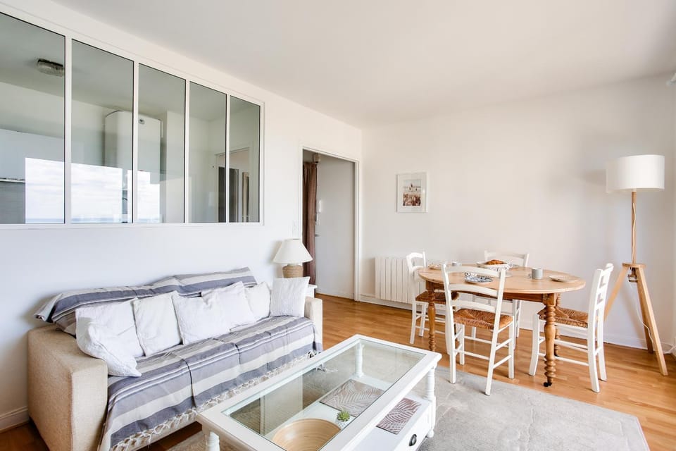 Appartement pour 4 avec vue mer à Pléneuf Apartment in Brittany