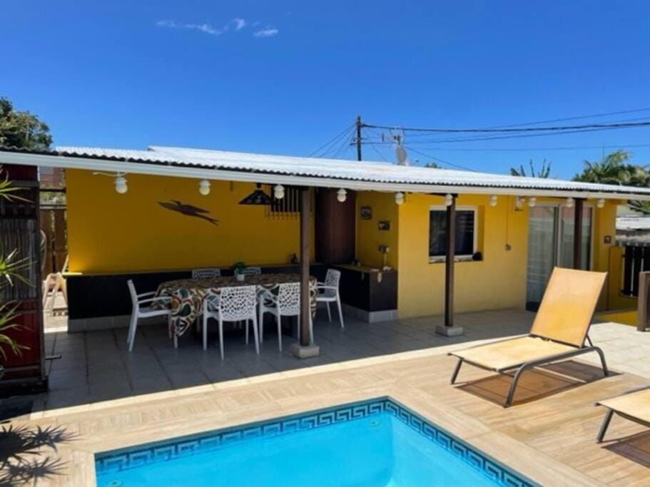 charmante maison avec piscine, idéale famille House in Réunion