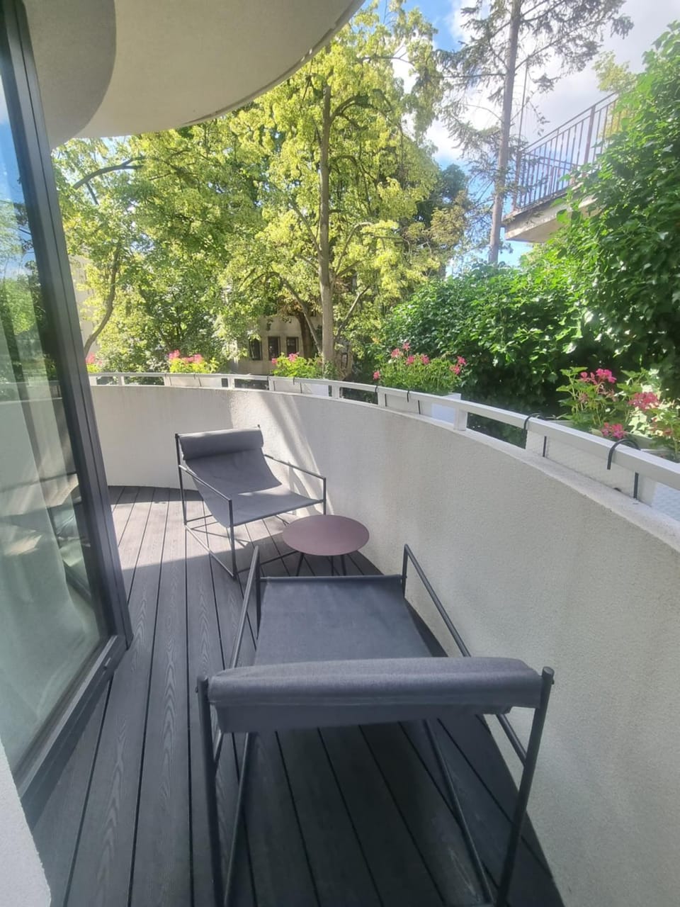 Spring, Day, View (from property/room), Balcony/Terrace, Seating area