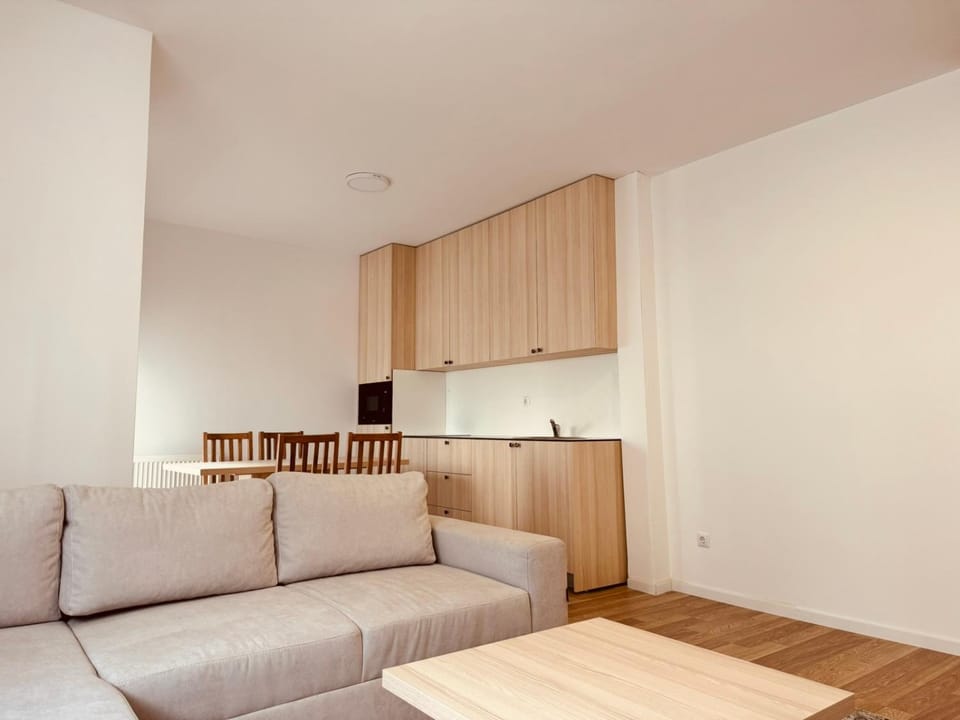 Kitchen or kitchenette, Living room, kitchen