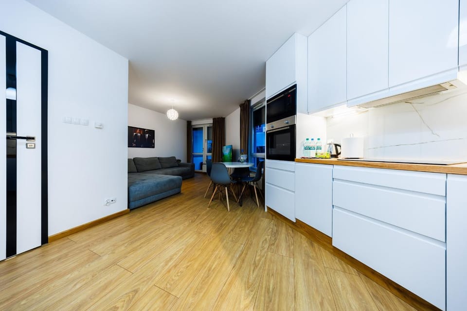 Kitchen or kitchenette, dishwasher, microwave, oven, stove, kitchen