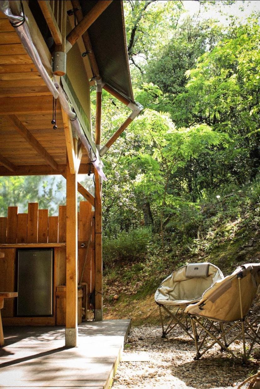 TENTE ECUREUIL 2 PERSONNES (CAMPING LOU CANTOU CEVENOL) Campground/ 
RV Resort in Anduze