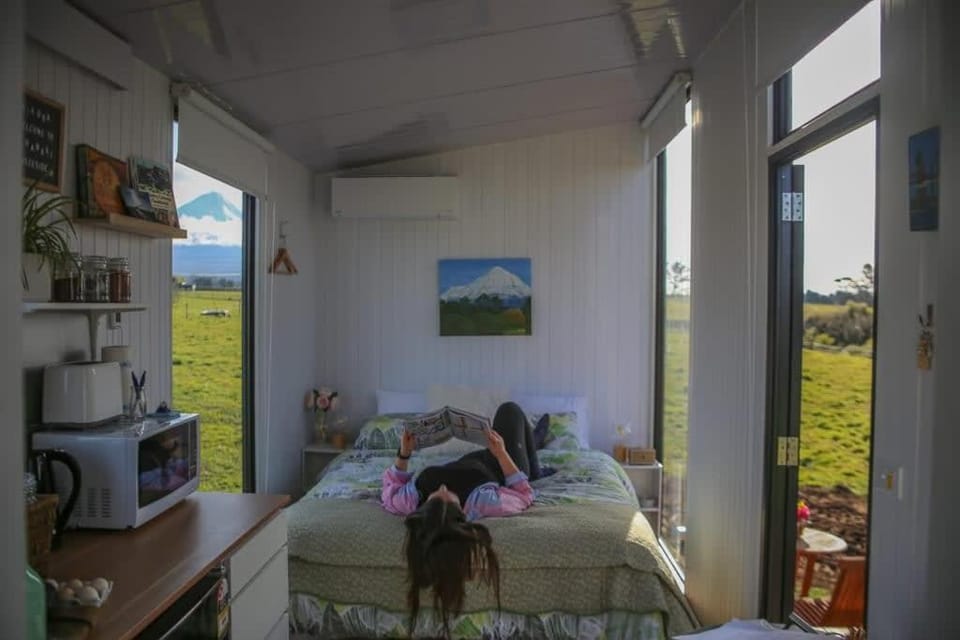 Taranaki Creekside KEA by Tiny Away House in Taranaki, New Zealand