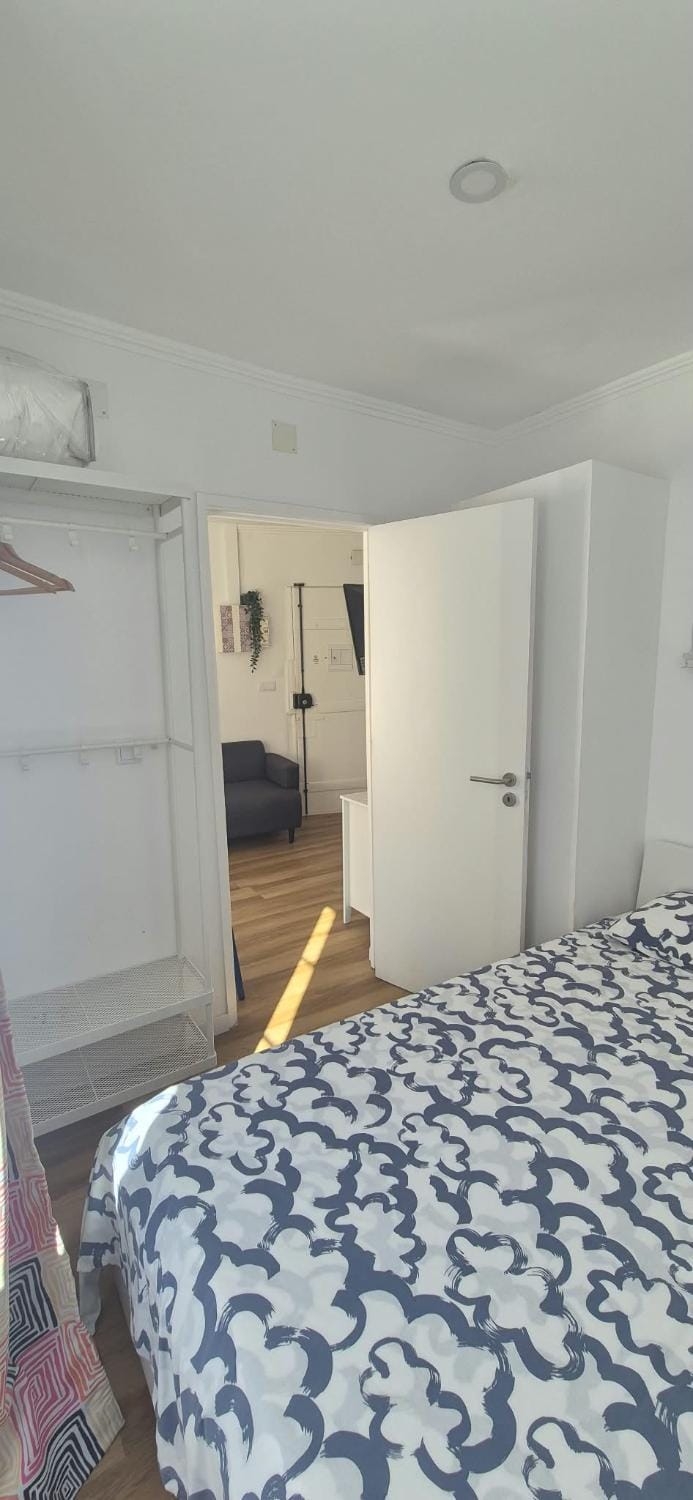 Bed, Photo of the whole room, Bedroom, wardrobe