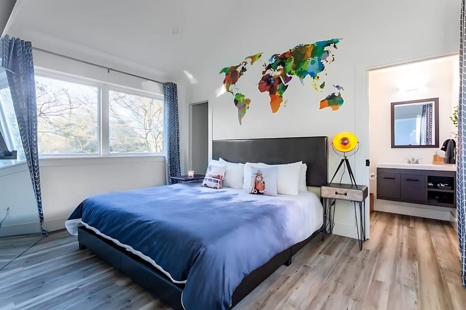 Bed, Bedroom