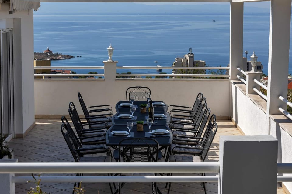 Balcony/Terrace, Dining area, Sea view