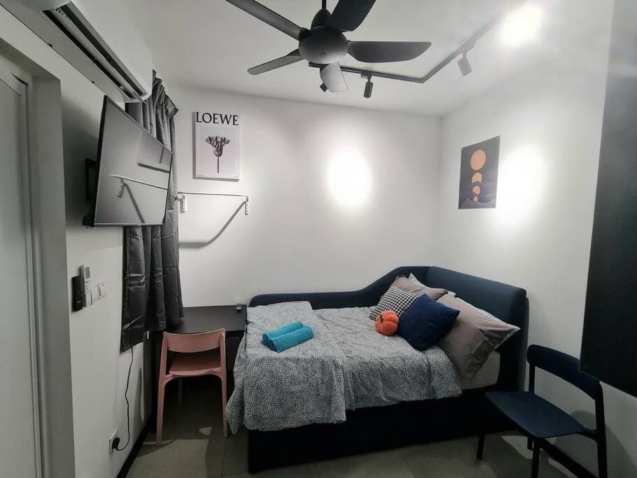 Contemporary 2R2B Studio 10 minutes from KLCC Apartment in Federal Territory of Kuala Lumpur