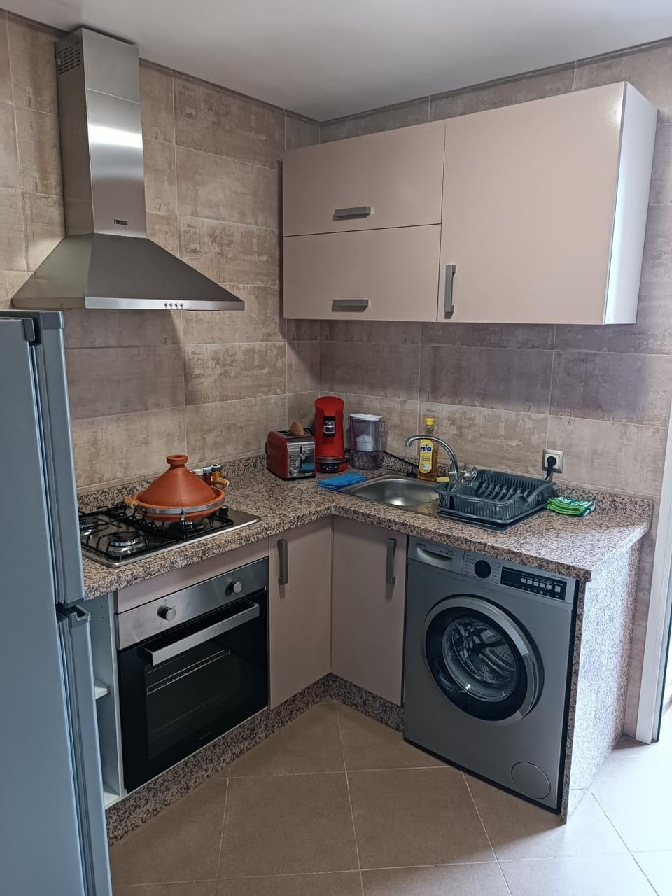 Kitchen or kitchenette, minibar, pet friendly, stove, toaster, washing machine