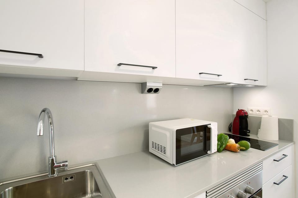 Kitchen or kitchenette, Living room