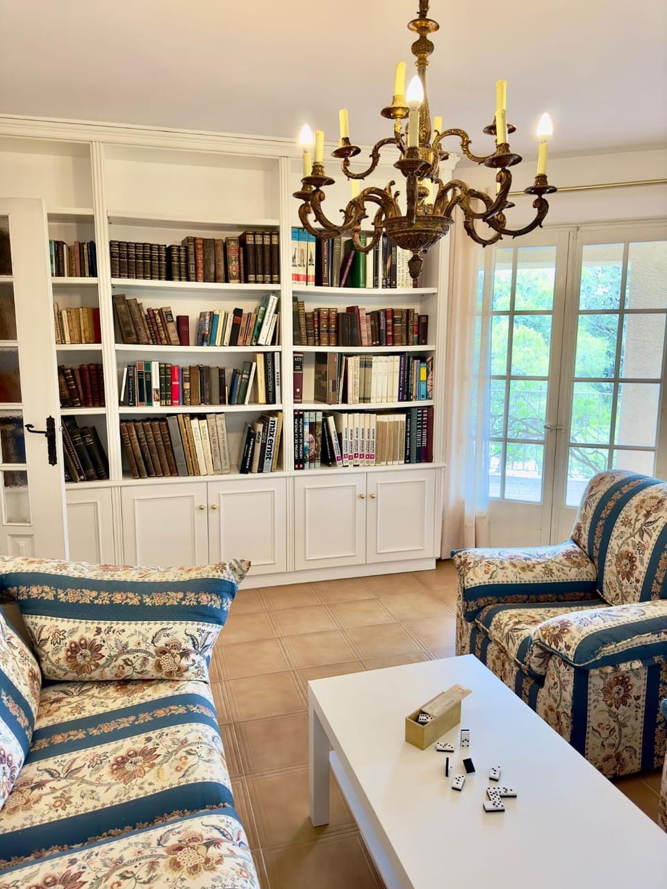 Library, Living room