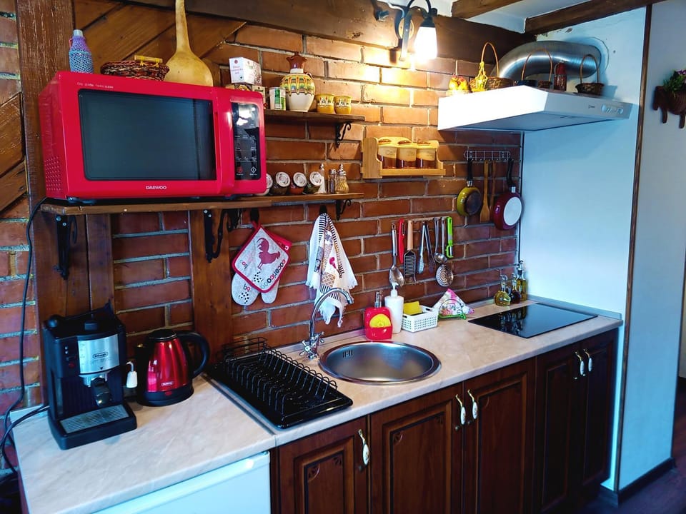 Coffee/tea facilities, minibar, stove, kitchen