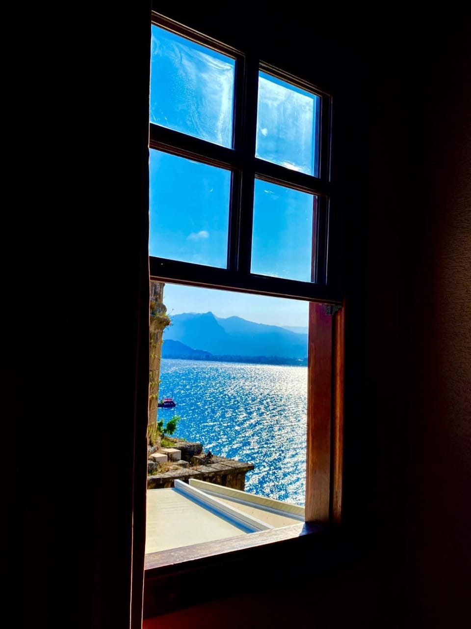 Day, Natural landscape, Mountain view, Sea view