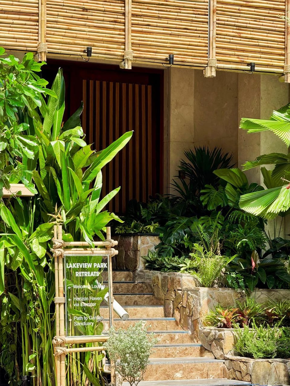 Spring, Day, Garden, Garden view
