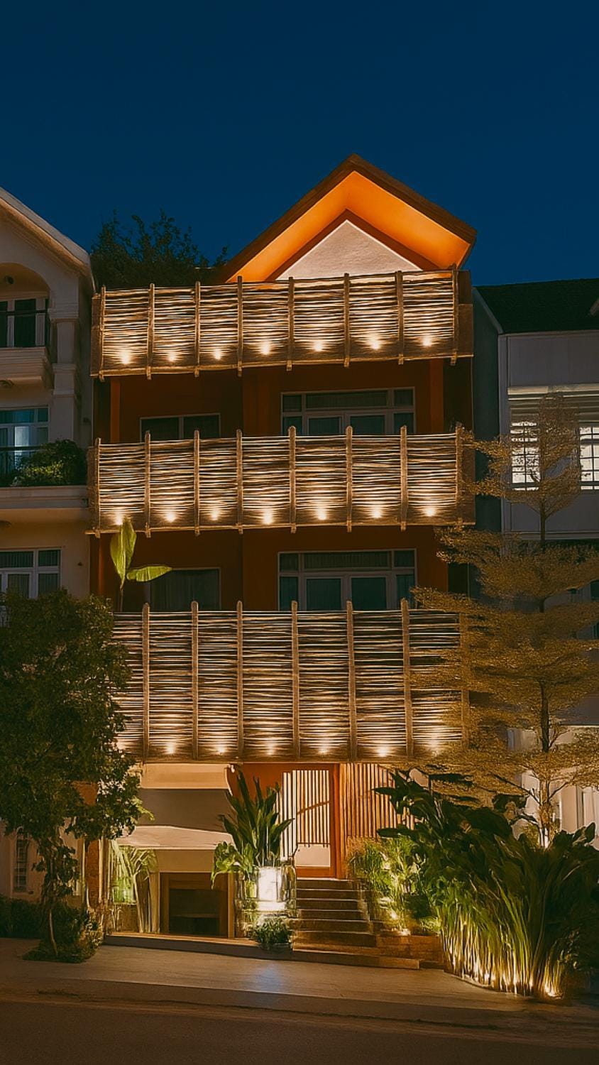 Property building, Night