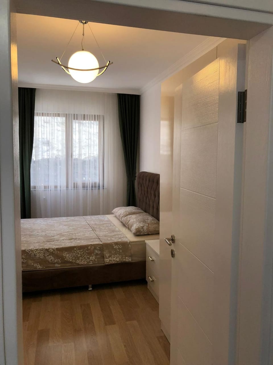 Bed, Photo of the whole room, Bedroom, wardrobe