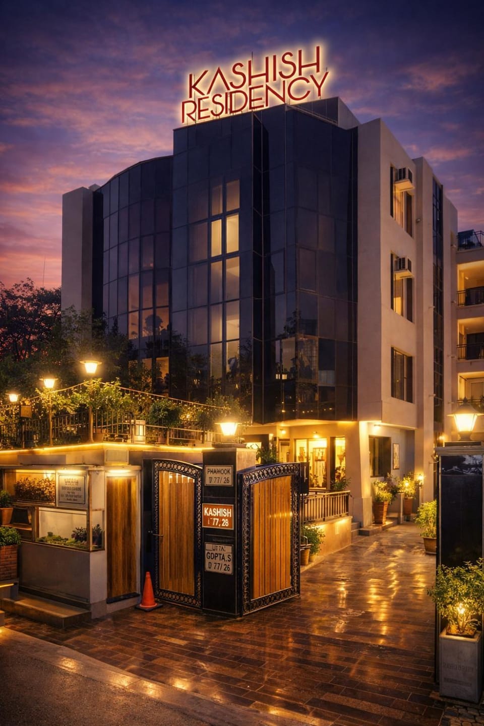 Property building, Facade/entrance