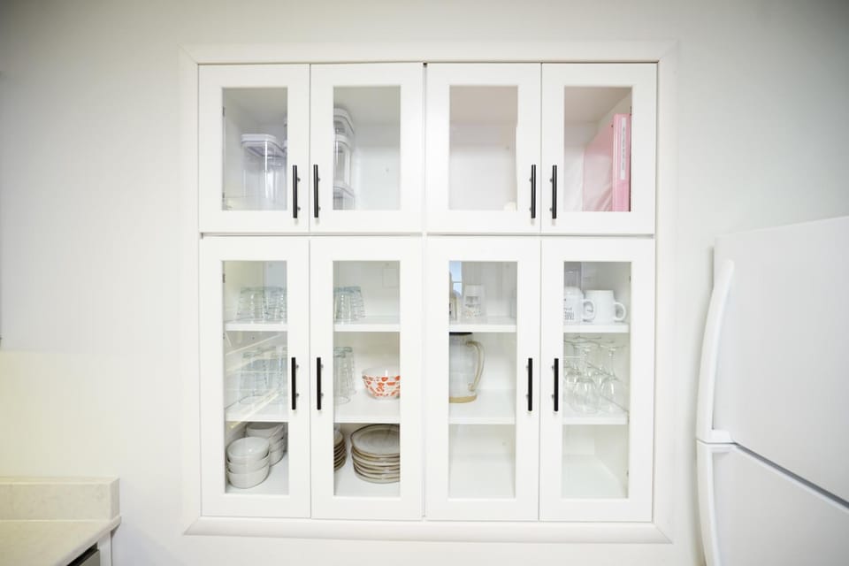 Kitchen or kitchenette, wardrobe