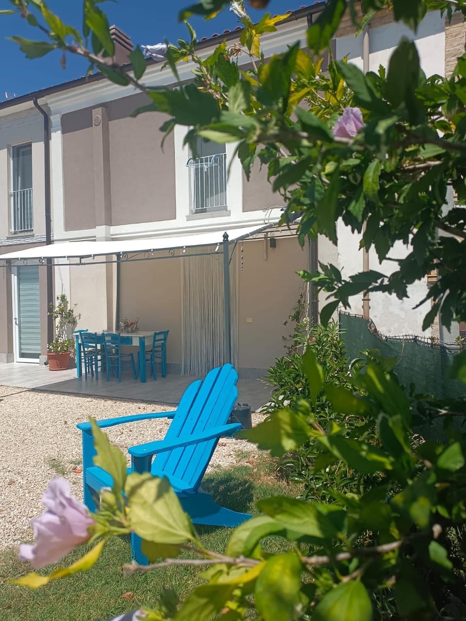 Property building, Garden view