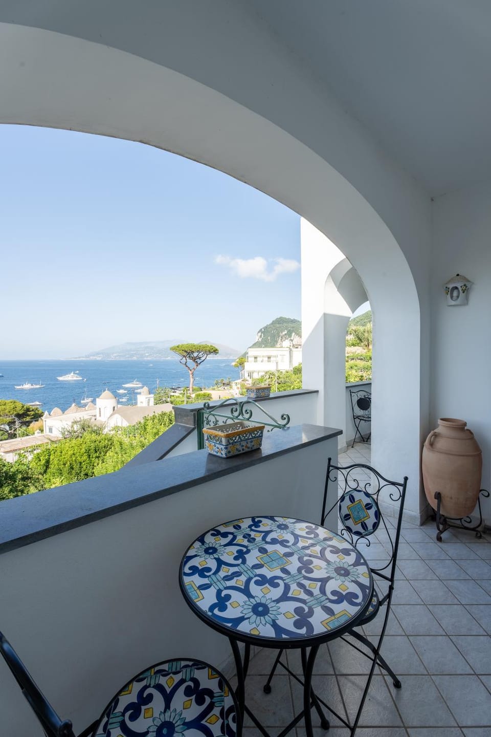 Patio, Natural landscape, Balcony/Terrace, Sea view