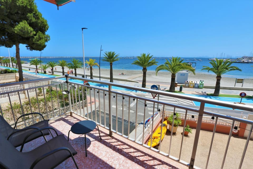 Sea & Beach view in Lo Pagán on boulevard and more VDE-097 Apartment in San Pedro del Pinatar