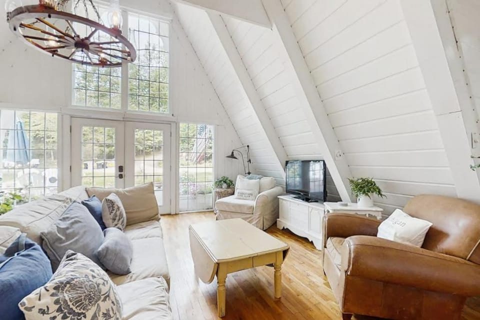 Mt McSauba A Frame Cottage House in Charlevoix