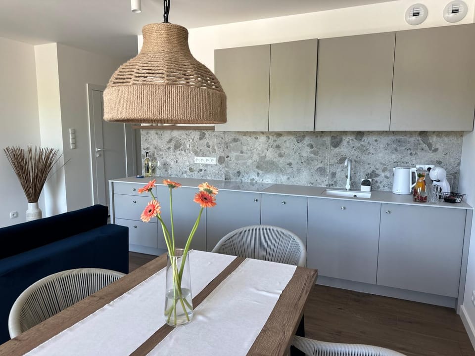 Kitchen or kitchenette, Dining area