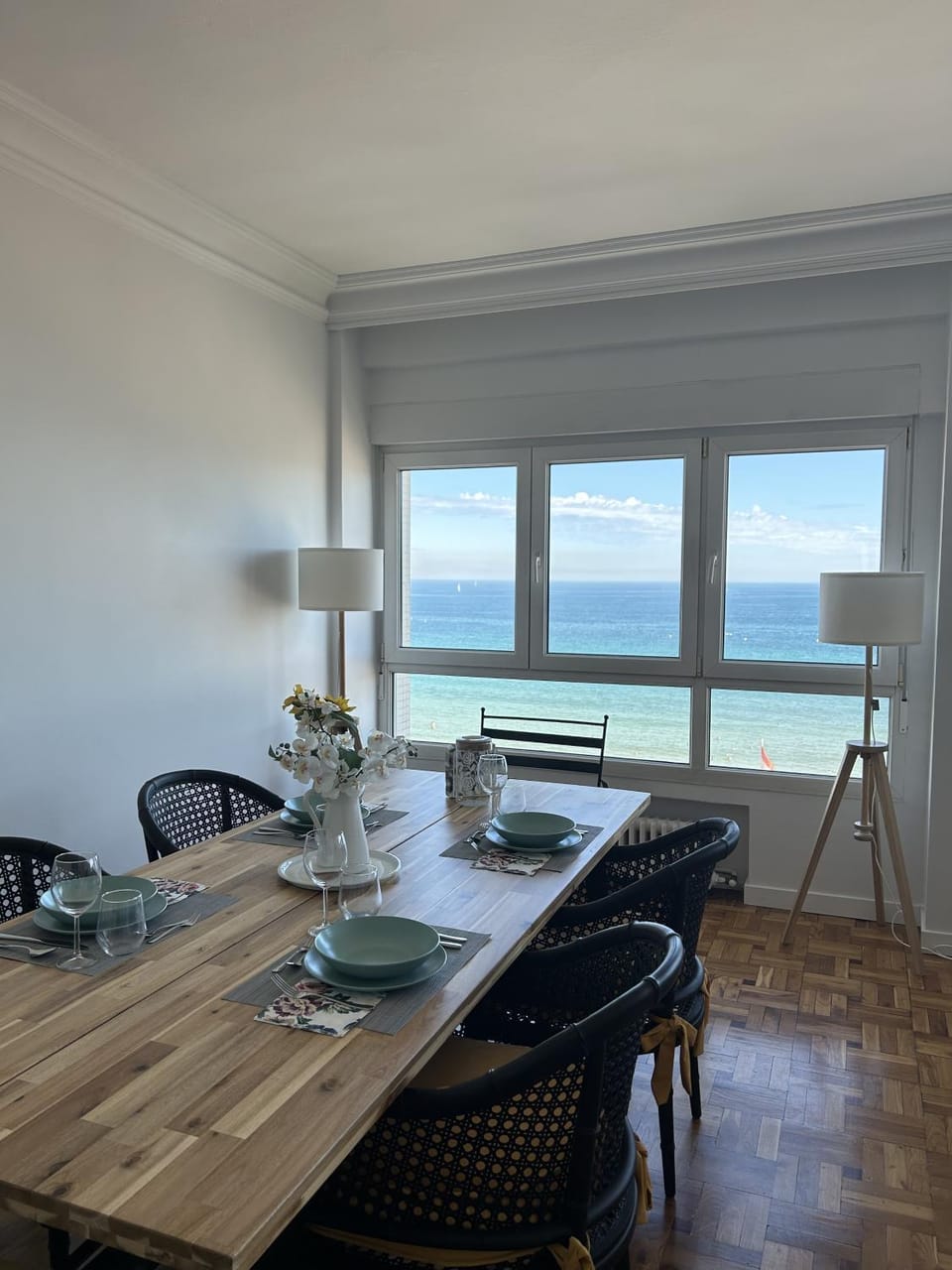 Dining area, Sea view