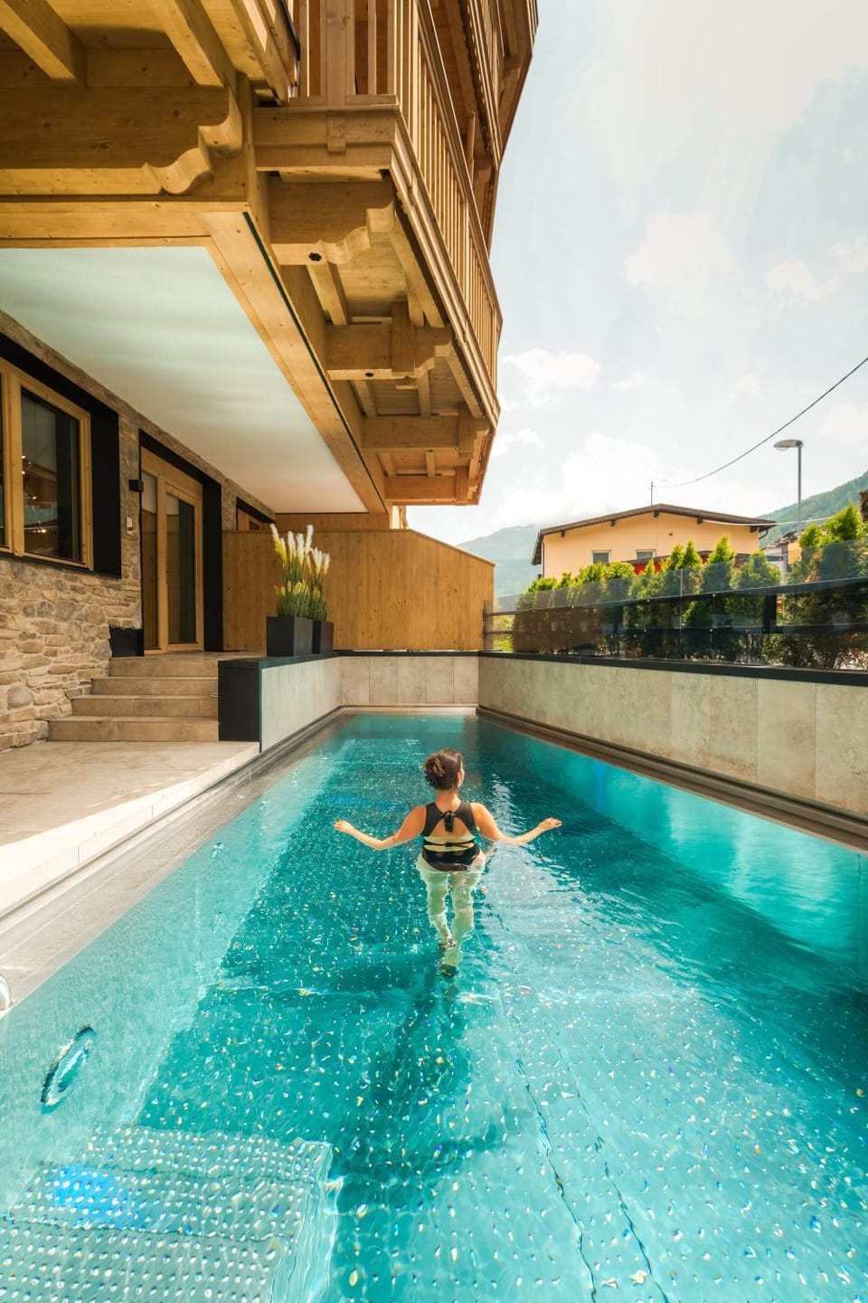 Property building, Swimming pool