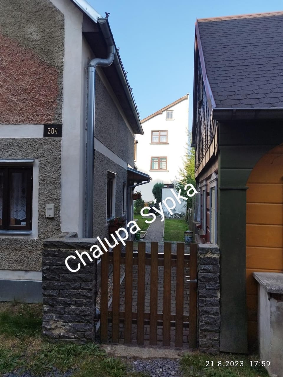 Property building, Text overlay, Street view