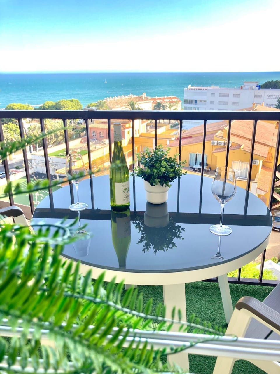 View (from property/room), Balcony/Terrace, Sea view