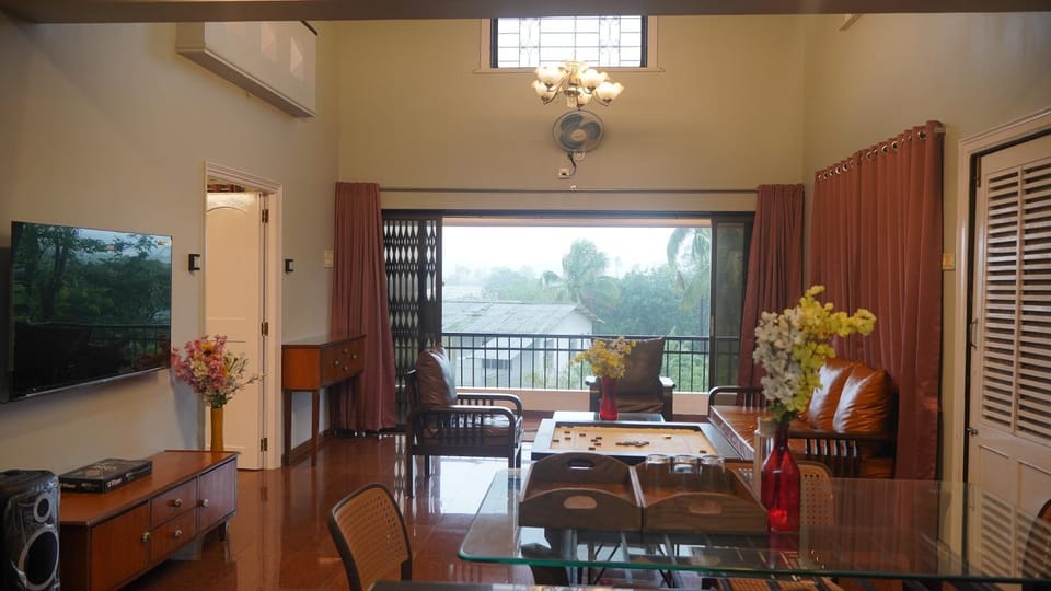 Gen-Z Villa with Hill View from Balcony & Spacious Pool Area & AC Villa in Lonavla