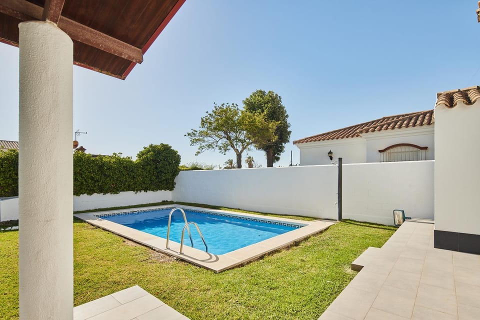 Garden, Garden view, Pool view, Swimming pool, sunbed